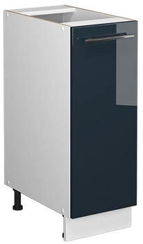 VICCO Apothekerunterschrank, Dunkelblau, Wei&szlig; 30x82x51.6 cm (800000873021)