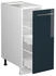 VICCO Apothekerunterschrank, Dunkelblau, Weiß 30x82x51.6 cm (800000873021)