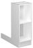 VICCO Kücheninsel, Weiß, Weiß Quadratisch, 30x82x70 cm (800000633494)