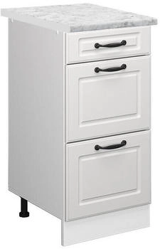 VICCO Schubladenschrank, Creme, Wei&szlig; 40x81.6x60 cm (800000828474)