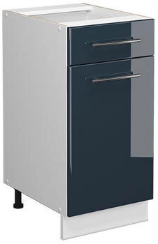 VICCO Küchenunterschrank, Dunkelblau, Weiß 40x82x51.6 cm (800000829666)
