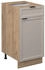 VICCO Küchenunterschrank, Greige, Eiche Wotan 40x82x51.6 cm (800000829691)