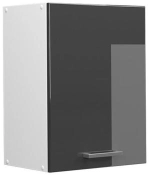 VICCO H&auml;ngeschrank, Anthrazit, Wei&szlig; Hochglanz 45x60x31 cm (800000635056)