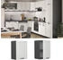 VICCO Hängeschrank, Creme, Anthrazit 45x60x31 cm (800000635049)