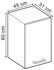VICCO Hängeschrank, Eiche Artisan, Eiche Wotan 45x60x31 cm (800000873013)