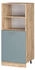 VICCO Herdumbauschrank, Blaugrau, Eiche Wotan 60x143x57 cm (800000647654)