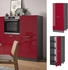 VICCO Hochschrank, Bordeaux, Anthrazit 60x143x57 cm (800000645550)