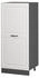 VICCO Hochschrank, Creme, Anthrazit 60x143x57 cm (800000645542)