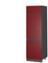 VICCO Kühlumbauschrank, Rot, Anthrazit 60x206.8x57.2 cm (800000633801)