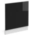 VICCO Frontblende, Schwarz Hochglanz, Weiß 60x57.2x1.6 cm (800000656879)