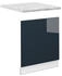 VICCO Frontblende, Dunkelblau, Weiß 60x67.4x1.6 cm (800000872808)