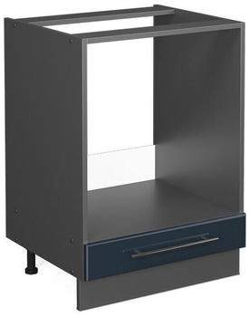 VICCO Herdumbauschrank, Dunkelblau, Anthrazit 60x82x51.6 cm (800000829830)