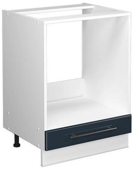 VICCO Herdumbauschrank, Dunkelblau, Weiß 60x82x51.6 cm (800000829836)