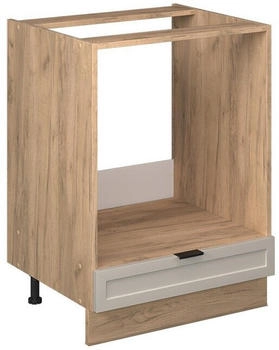 VICCO Herdumbauschrank, Greige, Eiche Wotan 60x82x51.6 cm (800000829834)