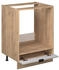VICCO Herdumbauschrank, Greige, Eiche Wotan 60x82x51.6 cm (800000829834)