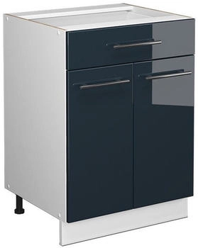 VICCO Küchenunterschrank, Dunkelblau, Weiß 60x82x51.6 cm (800000829610)