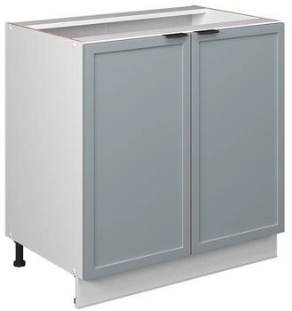 VICCO Sp&uuml;lenunterschrank, Hellblau, Wei&szlig; 80x82x51.6 cm (800000829533)