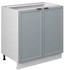 VICCO Spülenunterschrank, Hellblau, Weiß 80x82x51.6 cm (800000829533)
