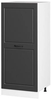 VICCO Hochschrank, Anthrazit, Dunkelgrau, Wei&szlig; 60x143x57 cm (800000645556)