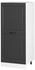 VICCO Hochschrank, Anthrazit, Dunkelgrau, Weiß 60x143x57 cm (800000645556)