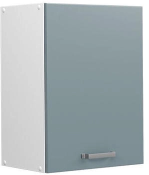 Livinity Hängeschrank R-Line, 45 cm, Blau-Grau/Weiß