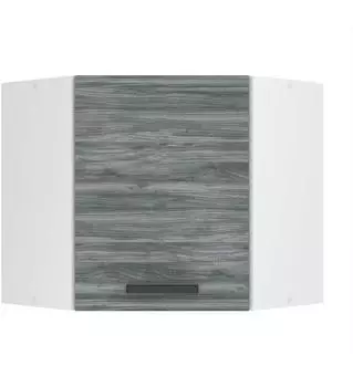 Belini Hängeschrank Küche SGN. Breite 60 cm. Oberschrank mit 1 Tür Glamour Wood