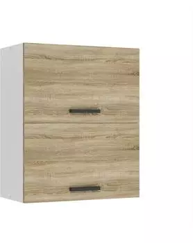 Belini Hängeschrank Küche SGP2. Breite 60 cm. Oberschrank mit 2 Türen Sonoma-Eiche
