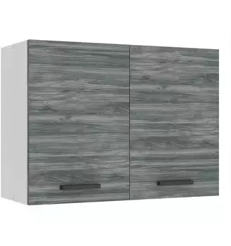 Belini Hängeschrank Küche SG. Breite 80 cm. Oberschrank mit 2 Türen Glamour Wood