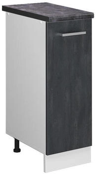 VICCO Apothekerschrank, Schwarz, Wei&szlig; 30x81.6x60 cm (800000645279)