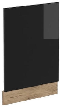 VICCO Frontblende, Schwarz Hochglanz, Eiche Wotan 45x57.2x1.6 cm (800000656886)