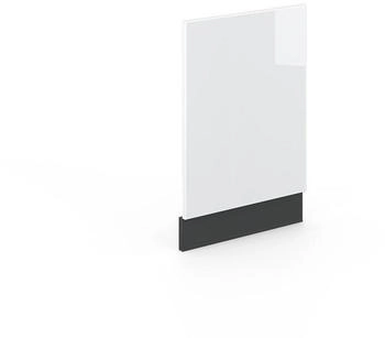 VICCO Frontblende, Wei&szlig; Hochglanz, Anthrazit 45x67.4x1.6 cm (800000634978)