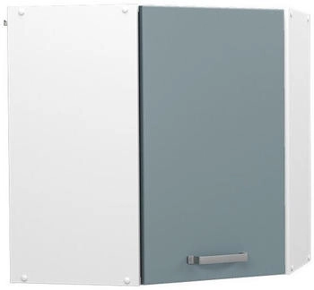VICCO Eckh&auml;ngeschrank, Blaugrau, Wei&szlig; L-Form, 57x60x34.1 cm (800000657216)