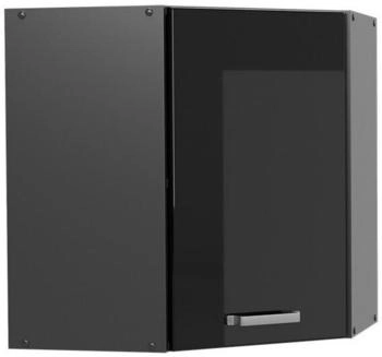 VICCO Eckh&auml;ngeschrank, Schwarz Hochglanz, Anthrazit L-Form, 57x60x34.1 cm (800000751022)