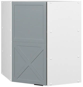 VICCO Eckh&auml;ngeschrank, Hellblau, Wei&szlig; L-Form, 57x72x34.1 cm (800000829717)