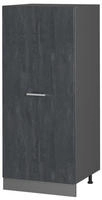 Vicco - Vorratsschrank R-line, Schwarz Beton, 60 Cm