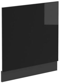 VICCO Frontblende, Schwarz Hochglanz, Anthrazit 60x57.2x1.6 cm (800000750999)