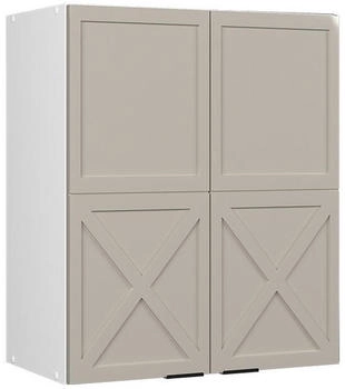 VICCO H&auml;ngeschrank, Greige, Wei&szlig; 60x72x34.1 cm (800000829950)