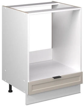 VICCO Herdumbauschrank, Greige, Wei&szlig; 60x82x51.6 cm (800000829833)