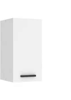 Belini Hängeschrank Küche SG. Breite 30 cm. Oberschrank mit 1 Tür Weiß matt