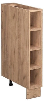 VICCO K&uuml;chenregal, Eiche Wotan 15x82x50 cm (800000638218)
