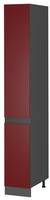 Vicco - Apothekerschrank R-line, Rot, 30 Cm J-shape
