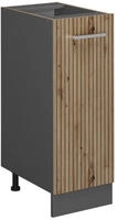 Apothekerschrank R-line, Artisan-eiche, 30 Cm Ohne Arbeitsplatte Vicco