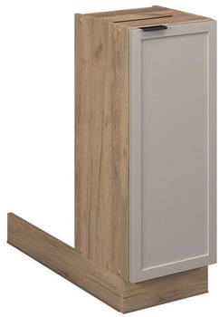 VICCO Kücheninsel, Greige, Eiche Wotan Quadratisch, 30x82x70 cm (800000832162)