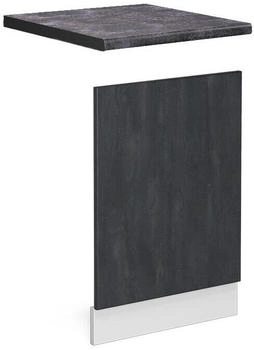 VICCO Frontblende, Schwarz, Wei&szlig; 45x57.2x1.6 cm (800000655750)