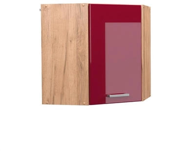 VICCO Eckh&auml;ngeschrank, Bordeaux, Eiche Wotan L-Form, 57x60x34.1 cm (800000645525)
