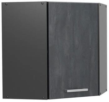 VICCO Eckh&auml;ngeschrank, Schwarz, Anthrazit L-Form, 57x60x34.1 cm (800000635110)