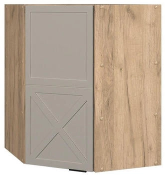VICCO Eckh&auml;ngeschrank, Greige, Eiche Wotan L-Form, 57x72x34.1 cm (800000829709)