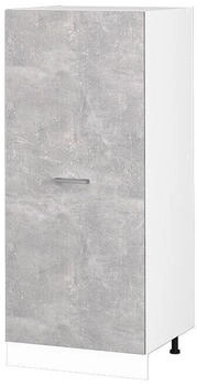 VICCO Hochschrank, Hellgrau, Wei&szlig; 60x143x57 cm (800000645544)
