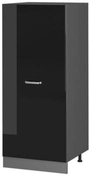 VICCO Hochschrank, Schwarz Hochglanz, Anthrazit 60x143x57 cm (800000647653)