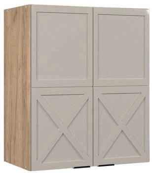 VICCO H&auml;ngeschrank, Greige, Eiche Wotan 60x72x34.1 cm (800000829928)